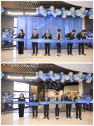 下WS事业本部本部长谷英范先生等嘉宾配合为新店